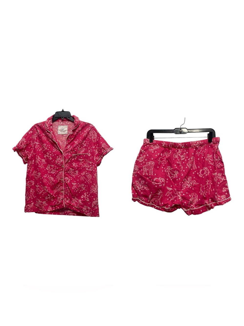 Printfresh Pajama Set Womens- M Zodiac Sign Astrology Organic Cotton Loungewear